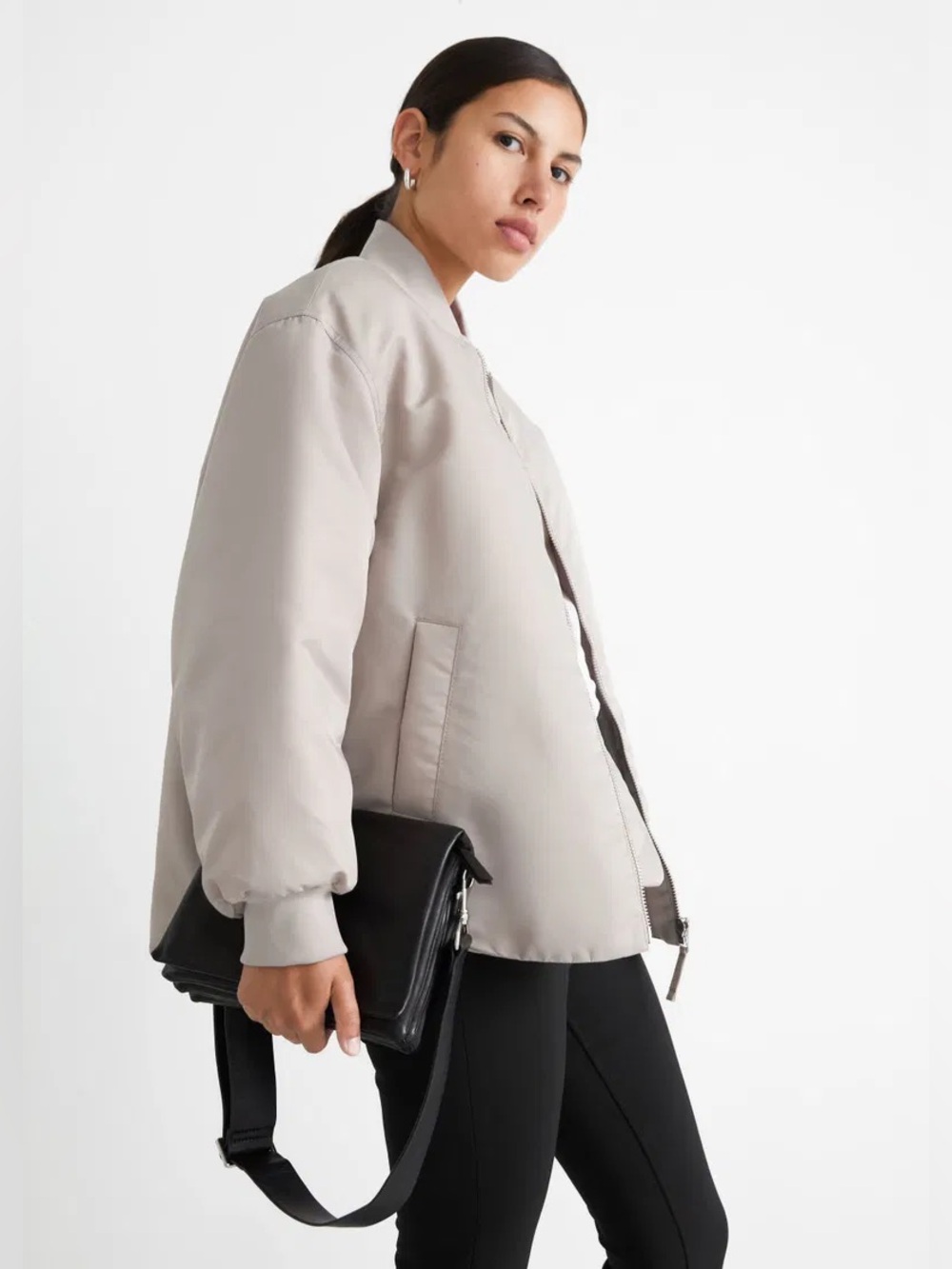Stockholm Atelier & Other Stories Oversized Padded Jacket Puffer Bomber Medium